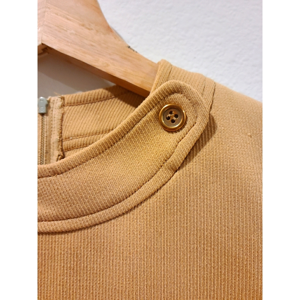 Retro Vintage Yellow Dress 1960s